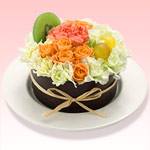 【予算で選ぶ 4000円から(法人)】フラワーケーキ(ミックス)