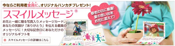 敬老の日限定デザインカードにメッセージと写真を添えて贈りませんか？