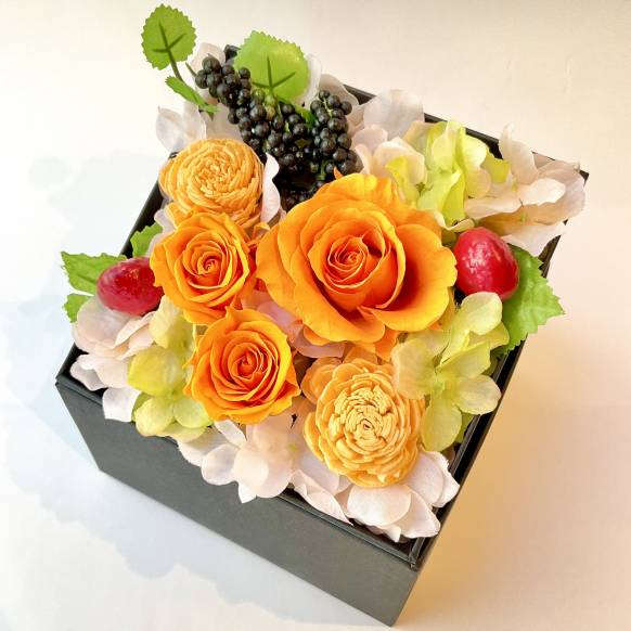 ローズBOXパレット オレンジ【P-242】一般カテゴリー