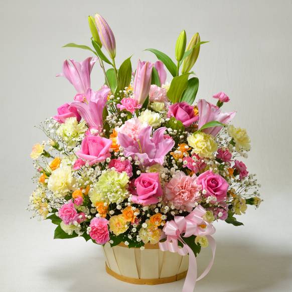 《Flower arrangement》Anniversary Daysスプリングギフトフラワー特集（宅配）
