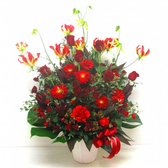 《Flower arrangement》Ornate Red一般カテゴリー