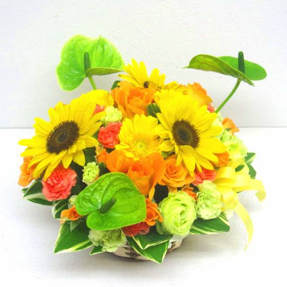 一般カテゴリー,《Flower arrangement》 Sunflower Muscat Yellow,花樹園