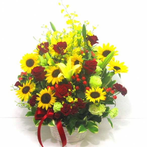 一般カテゴリー,《Flower arrangement》Gorgeous Sunflower,花樹園