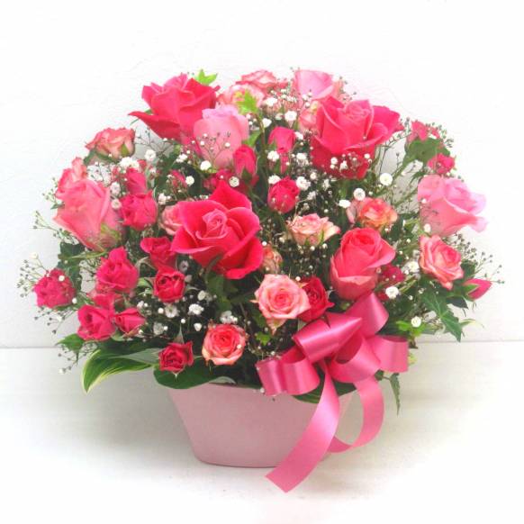 《Flower arrangement》Happy Pink Rose一般カテゴリー