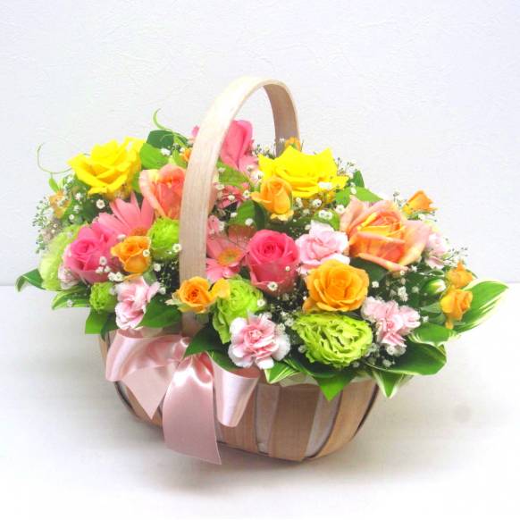 《Flower arrangement》Rose Field Basket一般カテゴリー