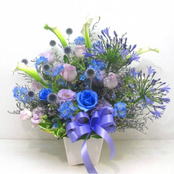 《Flower arrangement》Ocean Blue一般カテゴリー