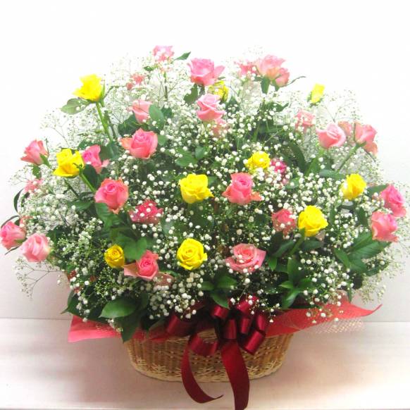 《Flower arrangement》Big Colorful Rose一般カテゴリー