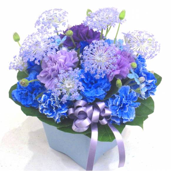 《Flower arrangement》Mysterious Blue Purple一般カテゴリー