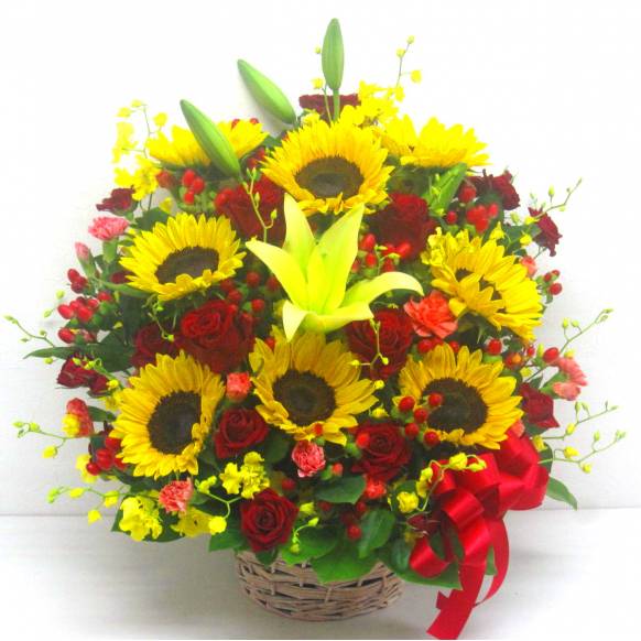 一般カテゴリー,《Flower arrangement》Summer Celebration Baskets,花樹園