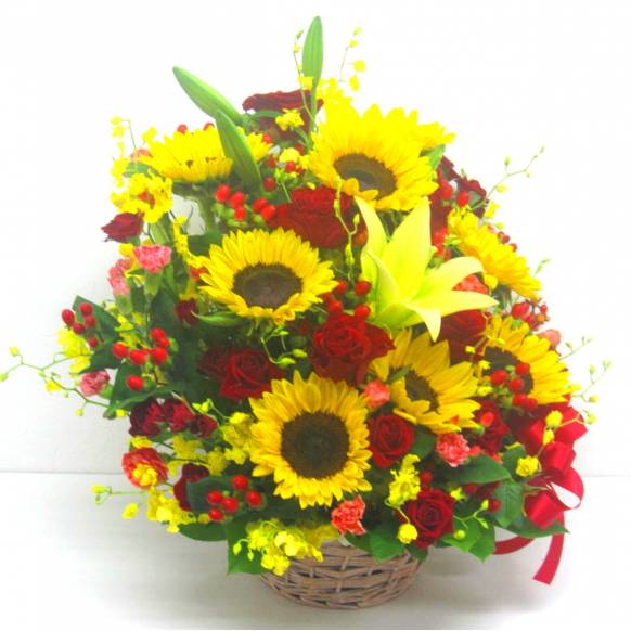 一般カテゴリー,《Flower arrangement》Summer Celebration Baskets,花樹園