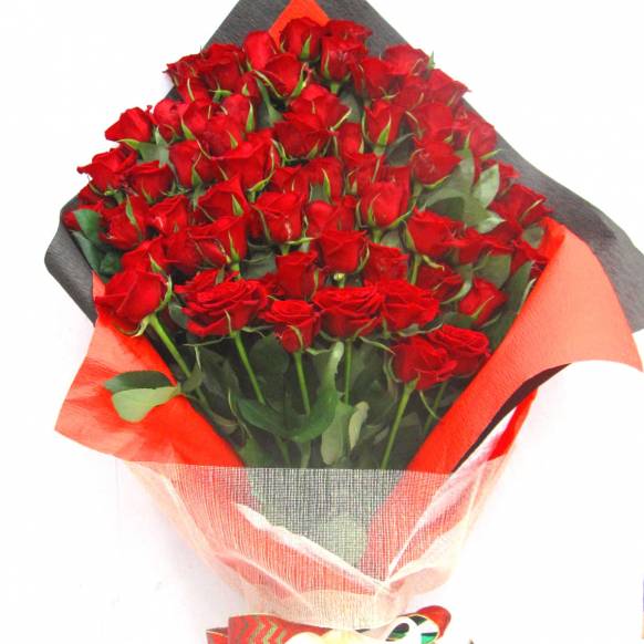 一般カテゴリー,《Bouquet》Premium Red Rose 80,花樹園
