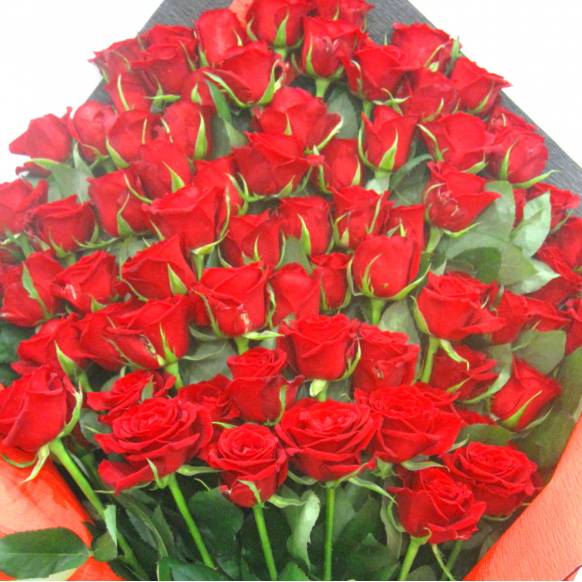 一般カテゴリー,《Bouquet》Premium Red Rose 80,花樹園