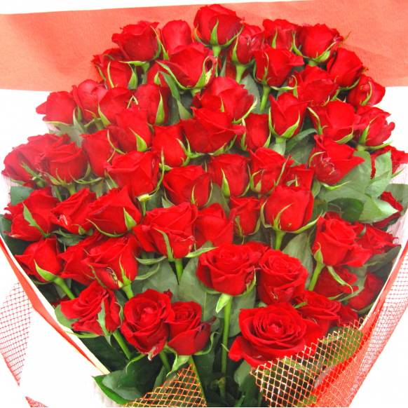 一般カテゴリー,《Bouquet》Premium Red Rose 70,花樹園