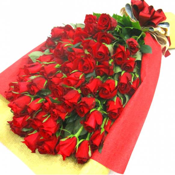 一般カテゴリー,《Bouquet》Premium Red Rose 60,花樹園