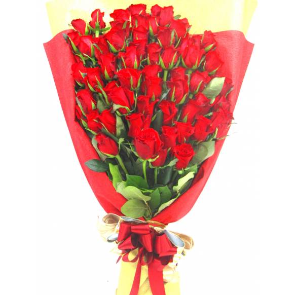 一般カテゴリー,《Bouquet》Premium Red Rose 60,花樹園