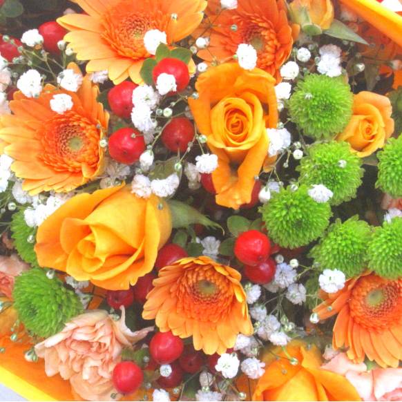 一般カテゴリー,《Bouquet》Happy Orange,花樹園