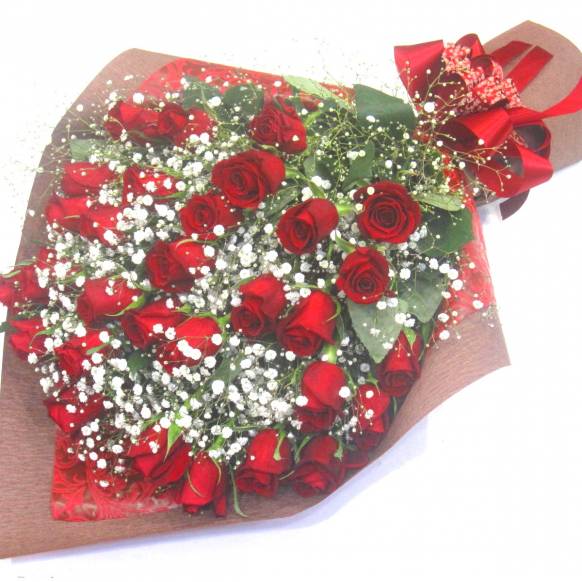《Bouquet》Red Rose 30 & Kasumi grass 一般カテゴリー