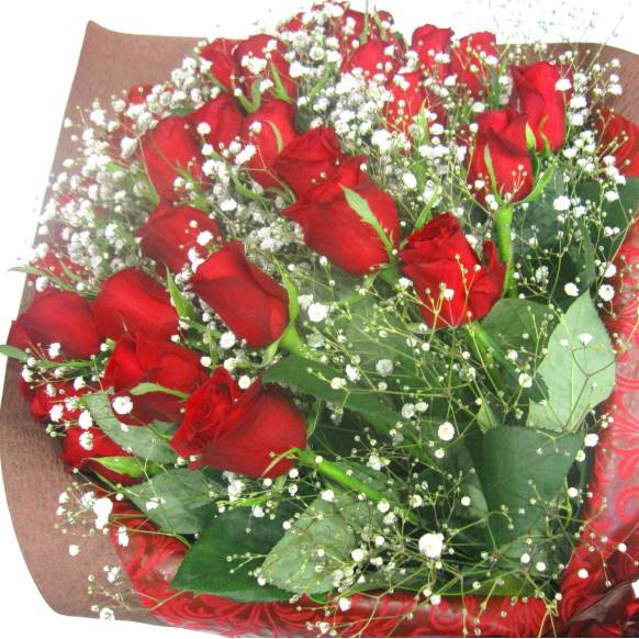 一般カテゴリー,《Bouquet》Red Rose 30 & Kasumi grass ,花樹園