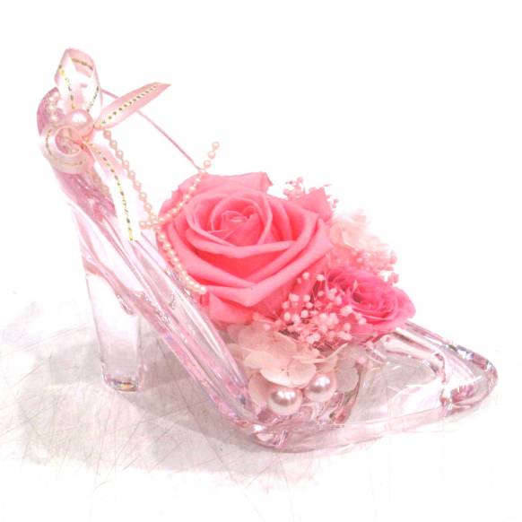 一般カテゴリー,《Preserved Flower》Acrylic High heels Sugar Pink,花樹園