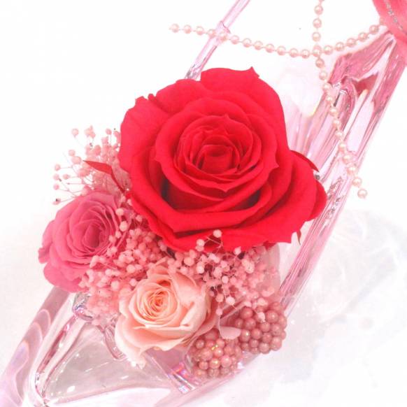 一般カテゴリー,《Preserved Flower》Acrylic High heels Hot Pink,花樹園