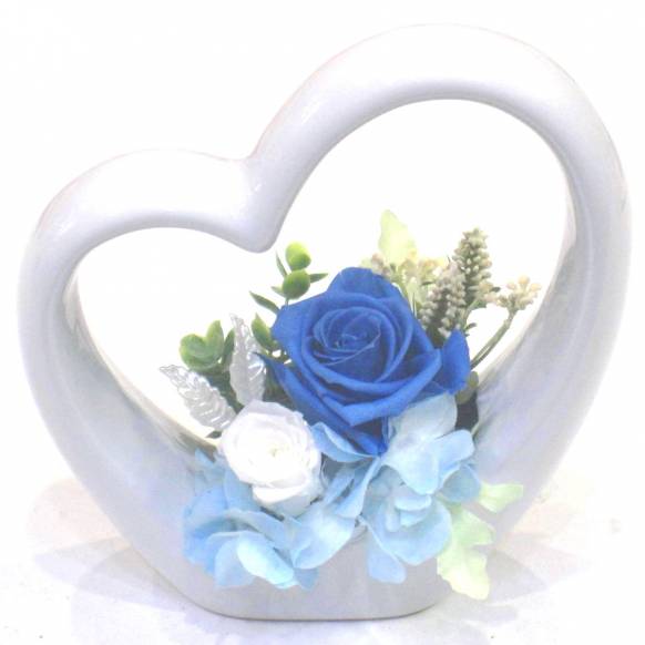 《Preserved Flower》Lovely  Heart(Blue) 一般カテゴリー