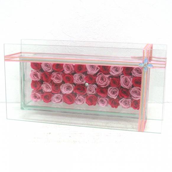 《Preserved Flower》Glass Frame(Luxury Pink) 一般カテゴリー