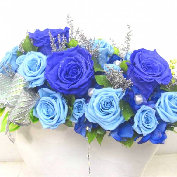 一般カテゴリー,《Preserved Flower》Turquoise Diamond Blue,花樹園