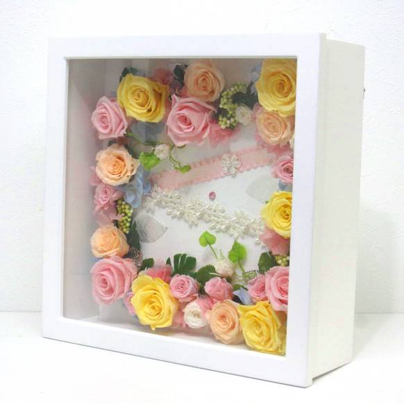 一般カテゴリー,《Preserved Flower》Colorful Rose Design Frame,花樹園