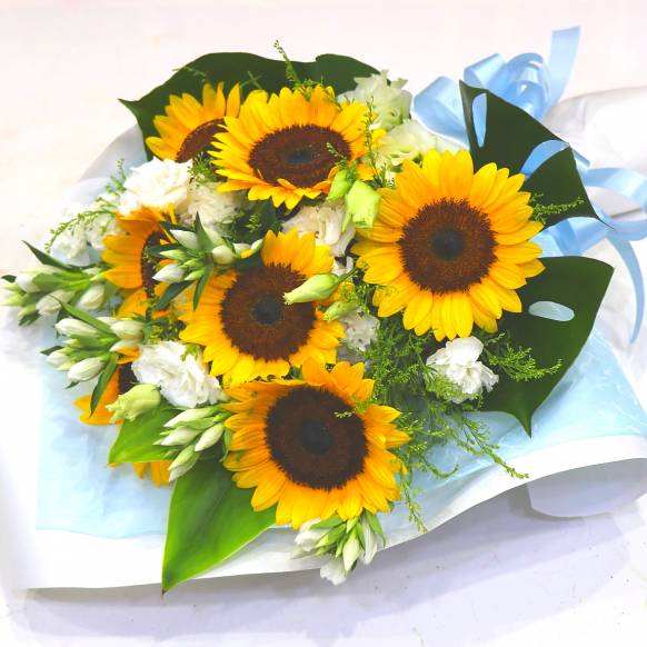 《Funal Bouquet》Sunflower white一般カテゴリー