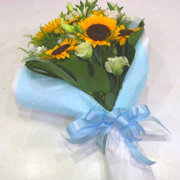 一般カテゴリー,《Funal Bouquet》Sunflower white,花樹園