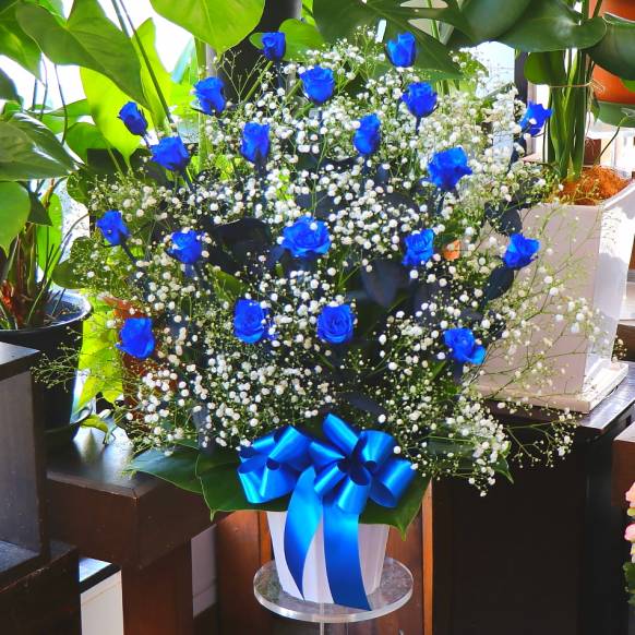 一般カテゴリー,《Flower arrangement》Luxury Blue Rose  20,花樹園