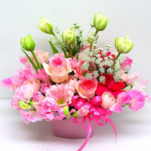 《Flower arrangement》Spring Enjoy Pink一般カテゴリー
