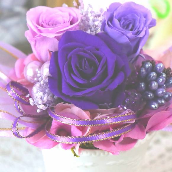 一般カテゴリー,《Preserved Flower》Grape Purple,花樹園
