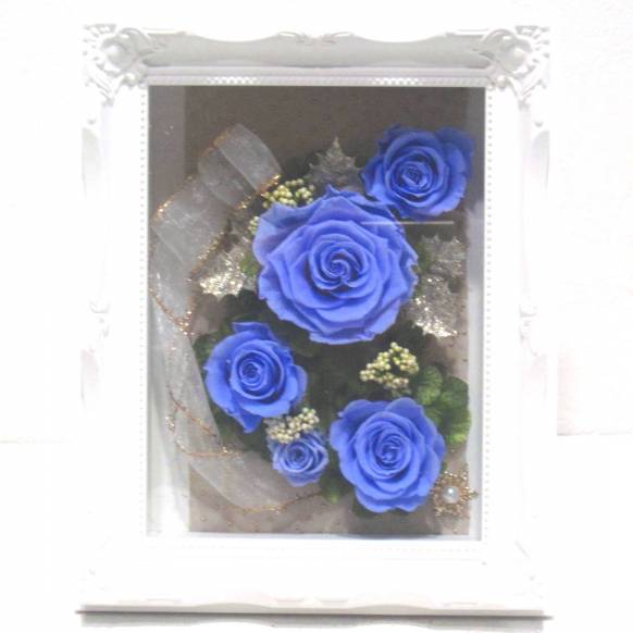 一般カテゴリー,《Preserved Flower》Renaissance Frame M(Blue),花樹園