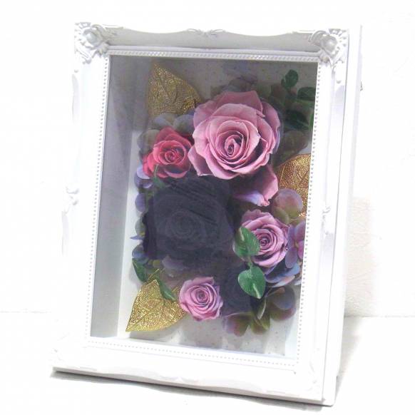 一般カテゴリー,《Preserved Flower》Renaissance Frame L(Purple) ,花樹園