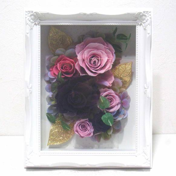 一般カテゴリー,《Preserved Flower》Renaissance Frame L(Purple) ,花樹園