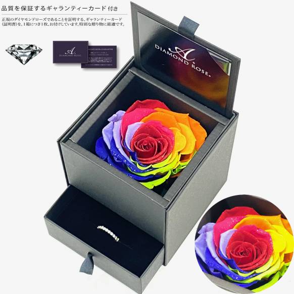 一般カテゴリー,《Preserved Flower》Diamond Rose Jewelry Box,花樹園