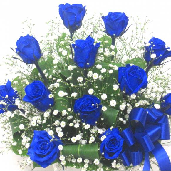 一般カテゴリー,《Flower arrangement》Blue Rose 12 Premium,花樹園