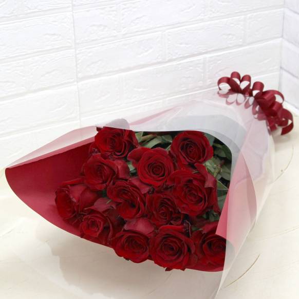一般カテゴリー,愛の告白　１ダース＜１２本＞赤バラの花束,フローラント