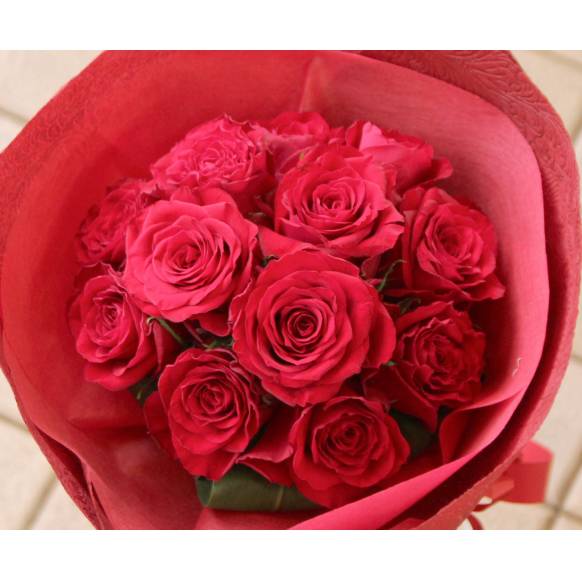 一般カテゴリー,★そのまま飾れるマジカルブーケ★１２本赤バラの花束,フローラント
