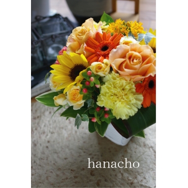 一般カテゴリー,[hanacho] オリジナル黄・オレンジ系003,花長フローリスト