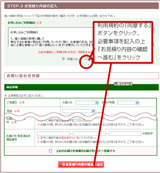 注文の流れ