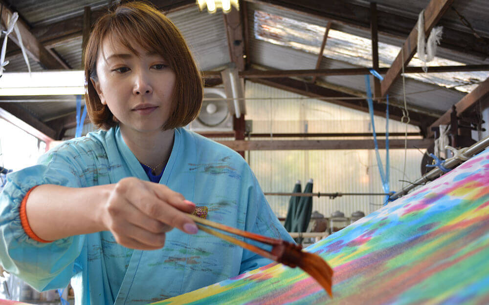 染織画家 西形彩庵