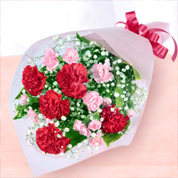カーネーションの花束