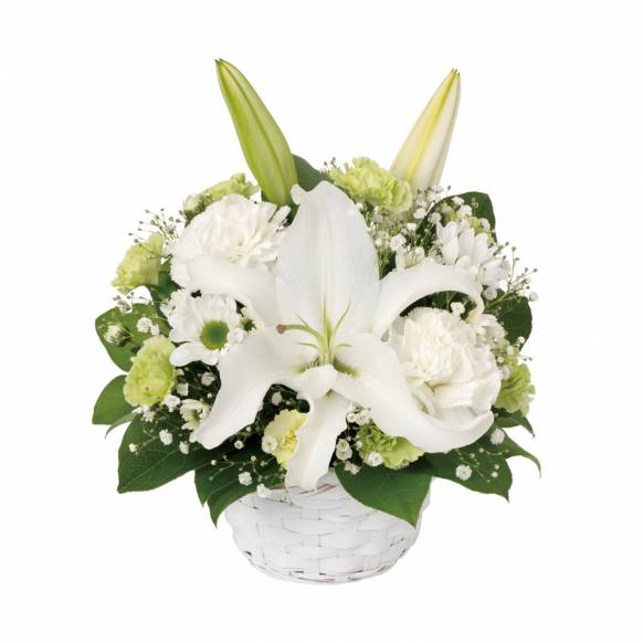 幸せの青い花束