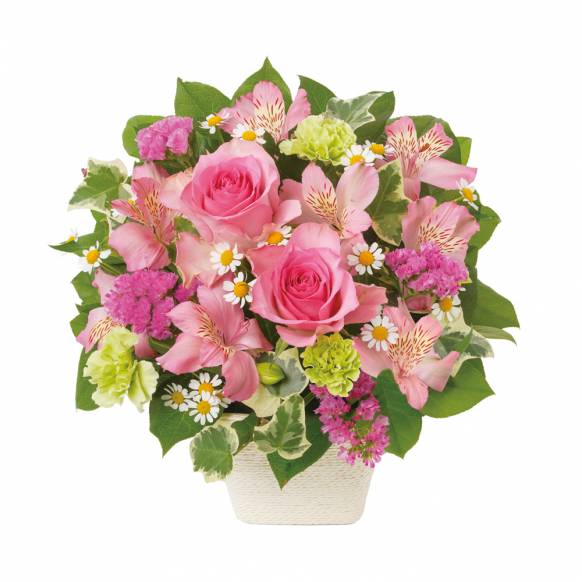 トルコキキョウのお供えアレンジメント