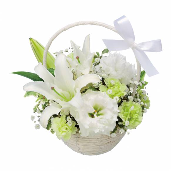 ☆KS☆　お供え花アレンジメント 生花】お供えアレンジメント L – karendo online shop