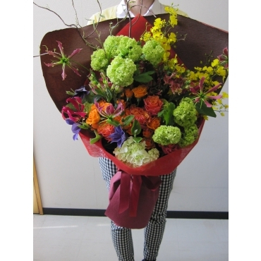 御祝い花束 インターネット花キューピット フラワーギフト 手渡し 御祝い花束 インターネット花キューピット フラワーギフト 手渡し