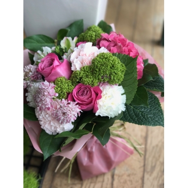 Pink Bouquet インターネット花キューピット フラワーギフト 手渡し Pink Bouquet インターネット花キューピット フラワーギフト 手渡し