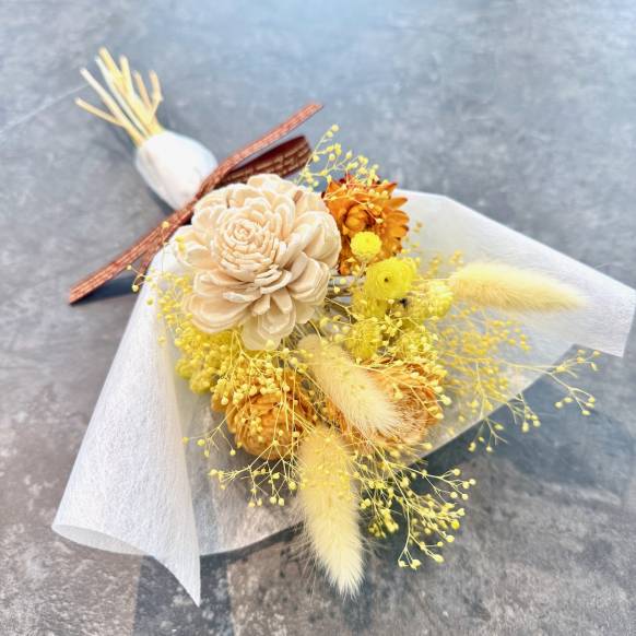 一般カテゴリー,”母の日限定商品”プリザーブドフラワー「花日和 れもん」,ハナゾノ